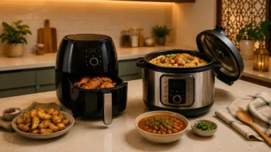 القلاية الهوائية مقابل Multi Cooker واختلاف الاستخدام بينهما